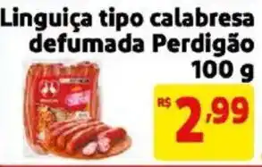 Mercado Extra Linguiça tipo calabresa defumada Perdigão oferta