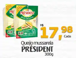 Cometa Supermercados Queijo mussarela président oferta