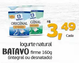 Cometa Supermercados Iogurte natural batavo oferta
