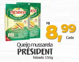 Cometa Supermercados Queijo mussarela président oferta