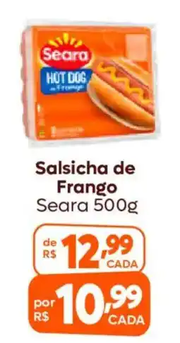 Supermercados Mateus Salsicha de Frango oferta