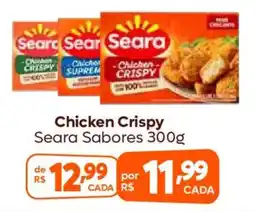 Supermercados Mateus Chicken Crispy Seara Sabores oferta