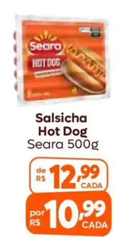 Supermercados Mateus Salsicha Hot Dog oferta