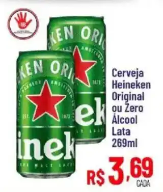 Cerveja Heineken Original ou Zero