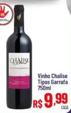 Max Atacadista Vinho Chalise Tipos Garrafa oferta