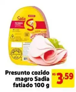 Mercado Extra Presunto magro Sadia oferta