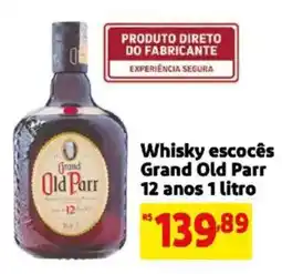 Mercado Extra Whisky escocês grand old parr 12 anos oferta