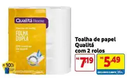 Mercado Extra Toalha de papel Qualitá oferta