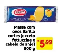 Mercado Extra Massa com ovos Barilla cortes oferta