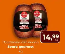 Cometa Supermercados Mortadela defumada seara gourmet oferta
