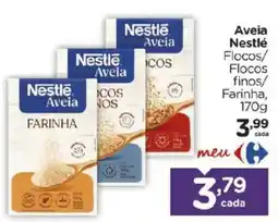 Carrefour Bairro Aveia Nestlé Flocos/ Flocos finos/ Farinha oferta