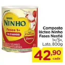 Carrefour Bairro Composto lácteo Ninho Fases Nestlé 1+/3+ oferta