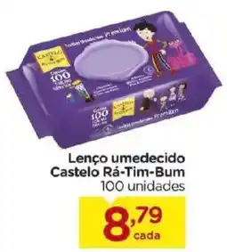 Carrefour Bairro Lenço umedecido Castelo Rá-Tim-Bum oferta