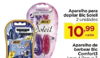 Carrefour Bairro Aparelho para depilar bic soleil oferta