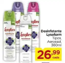Carrefour Bairro Desinfetante Lysoform Tipos, Aerossol oferta