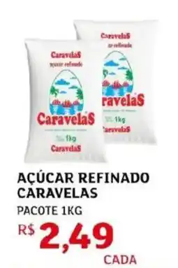 Assaí Atacadista açúcar refinado caravelas oferta