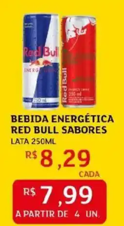 Assaí Atacadista Bebida energética red bull sabores oferta