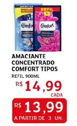 Assaí Atacadista Amaciantes concentrado comfort tipos refil oferta