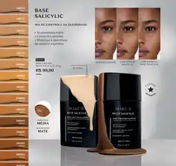 O Boticário Base líquida mate salicylic oferta