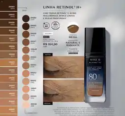 O Boticário Base líquida retinol h+ oferta