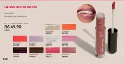 O Boticário Gloss dos sonhos oferta
