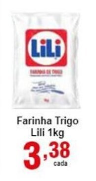Rossi Supermercado Farinha Trigo Lili 1kg oferta