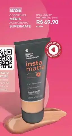 O Boticário Base líquida instamatte oferta