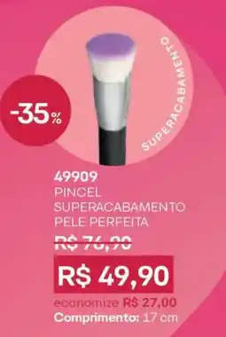 O Boticário Pincel superacabamento pele perfeita oferta