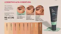 O Boticário Corretivo facial tint alta cobertura oferta