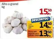 Tenda Atacado A granel - alho oferta