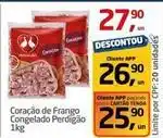 Tenda Atacado Perdigão - coração de frango congelado oferta