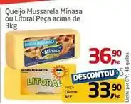 Tenda Atacado Sensação de minas - queijo mussarela ou litoral peca acima de 3kg oferta