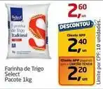 Tenda Atacado Select - farinha de trigo oferta