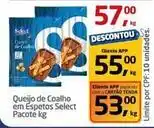 Tenda Atacado Select - queijo de coalho em espetos pacote oferta
