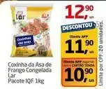 Tenda Atacado Lar - coxinha da asa de frango congelada oferta