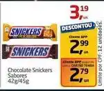 Tenda Atacado Snickers - chocolate oferta