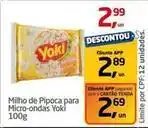 Tenda Atacado Yoki - milho de pipoca para micro-ondas oferta