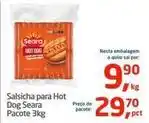 Tenda Atacado Seara - salsicha para hot dog oferta