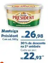 Sam's Club President - Manteiga oferta