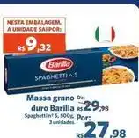 Sam's Club Barilla - massa grano duro oferta