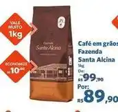Sam's Club Santa alicia - cafe em grãos fazenda oferta
