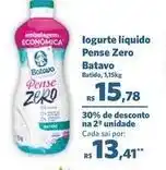 Sam's Club Batavo - logurte liquido pense zero oferta