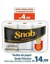 Sam's Club Nestlé - toalha de papel snob classica oferta