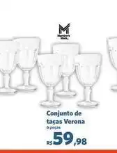 Sam's Club De - conjunto de tacas verona oferta