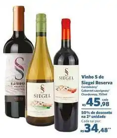 Sam's Club Reserva - vinho s de oferta