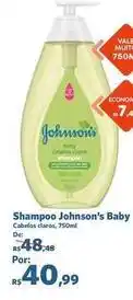 Sam's Club Johnson's - shampoo oferta
