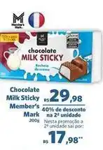 Sam's Club Chocolate - chocolate milk sticky oferta