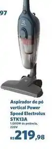 Sam's Club Power - aspirador de pó vertical speed électrolux stki38a oferta
