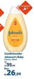 Sam's Club Johnson's - condicionador baby oferta