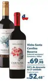 Sam's Club Reserva - vinho santa carolina oferta